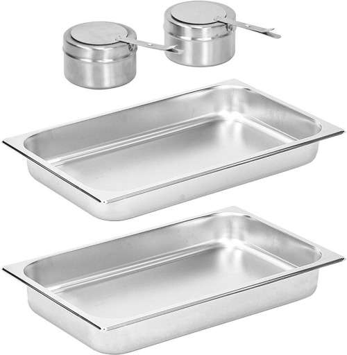 High Quality Stainless Steel Food Warming Single Pan Chafing Dish - 9 Ltr