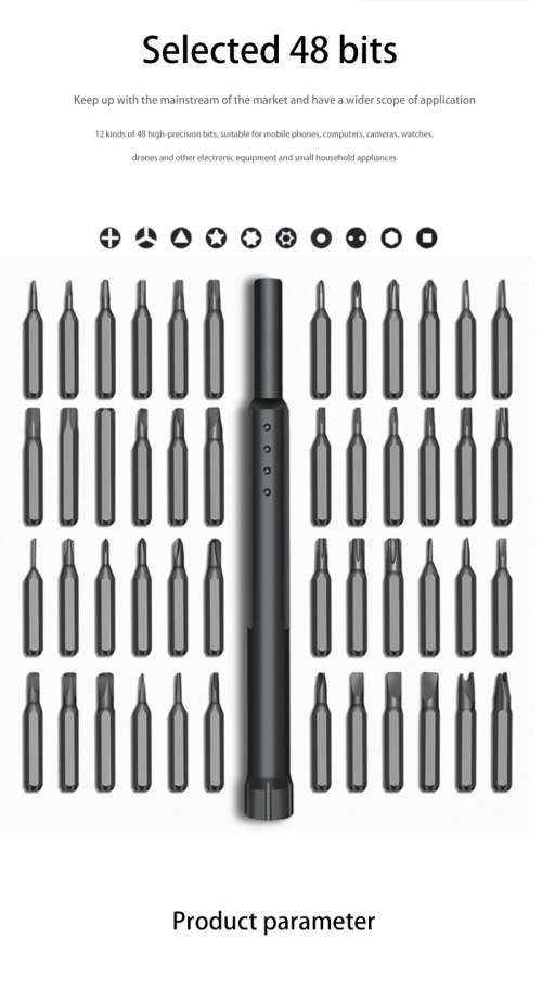 48 in 1 Precision Screwdriver Kit