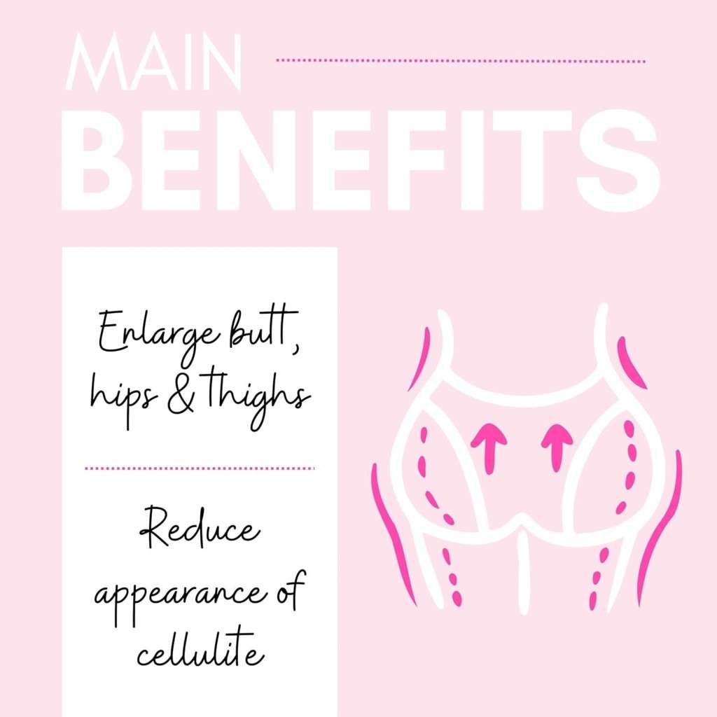 BBL Gummies for Butt & Hip Enlargement 60 Gummies