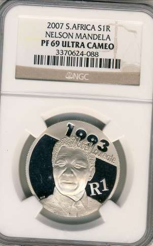 2007 R1 Nelson Mandela Nobel Laureate