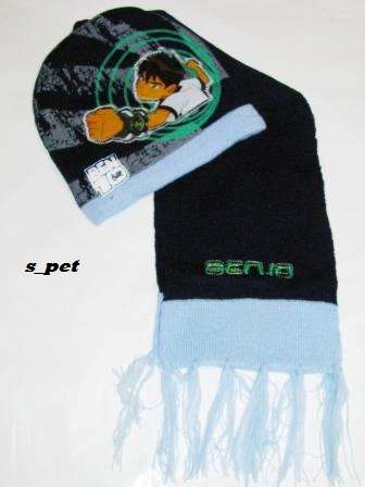 Ben 10  - Beanie &Scarf Set