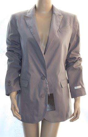 JENNI BUTTON -- Chic Grey Blazer Style Jacket -  Size: 34