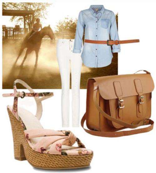 SALE! Madison Footwear Kate Pink Floral Wedge - Size: 7