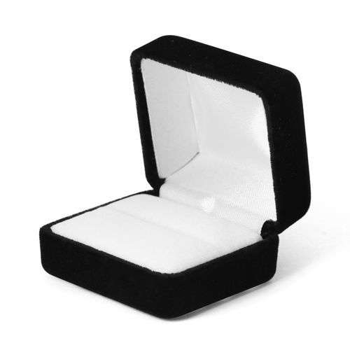 Black Velvet Ring Boxes