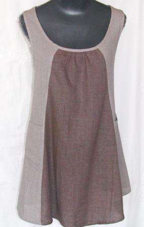 Earth Linen Tunic - Size: 36