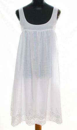 Hilton Weiner White Embroidered Tunic - [Size: 34]