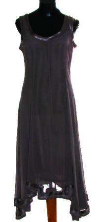 Hilton Weiner Silk Dress - Size: 34