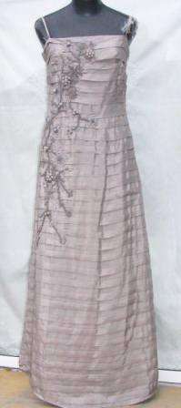 JENNI BUTTON Designer Pure Silk Maxi Dress - Size: 34