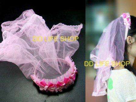 Cute Hello Kitty Head Band with Veil