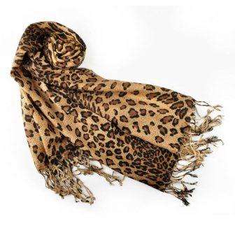 Animal Print Scarf / Shawl / Wrap