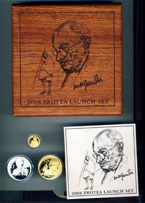 2008 LAUNCH GANDHI SET