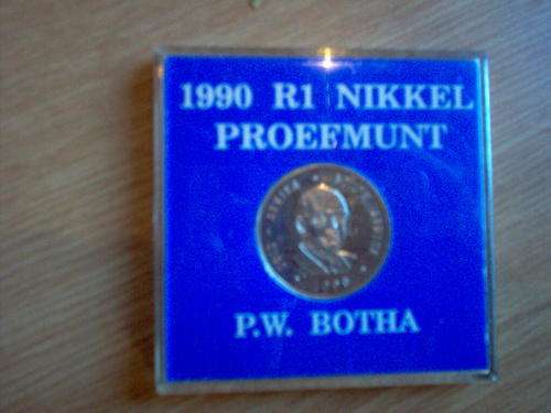 1990 R1 NICKEL PROOF COIN