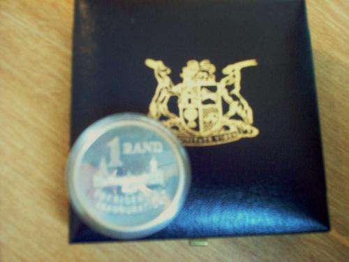 ####CRAZY R1 START####1994 INAUGURATION R1 SILVER PROOF BLUE BOX