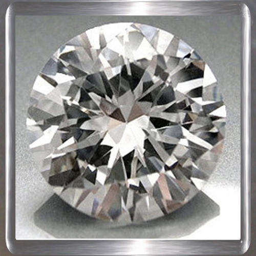 Simulated Diamond White 1.66ct Round Brilliant Cut, Attractive !