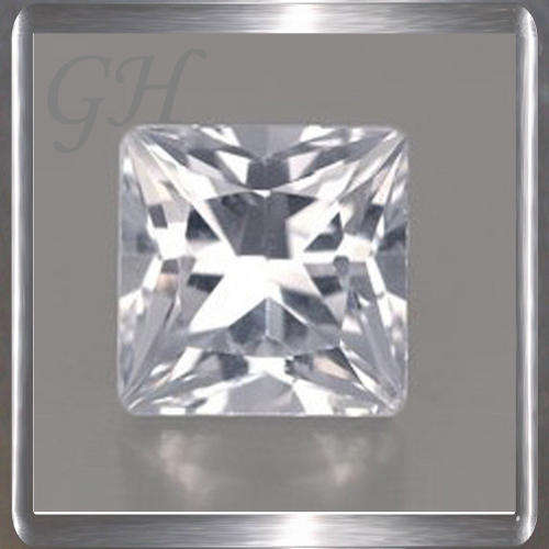 Simulated Diamond White 2.88ct Octagon Cut, Wonderful !