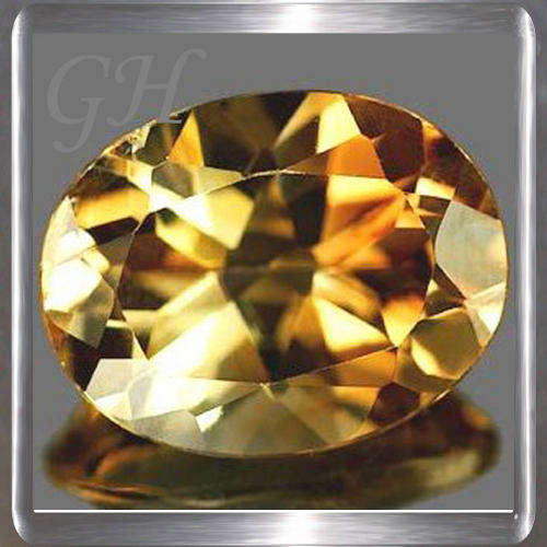 Natural Topaz Imperial 2.25ct Oval Cut, Elegant Gemstone