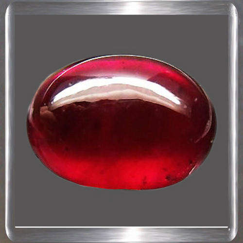 Natural Ruby Red 1.15ct Oval Cabochon, Awesome Gemstone