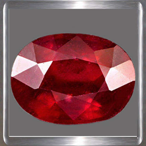 Natural Ruby Red 1.70ct Oval Cut, Charming Gemstone