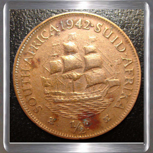 Half Penny 1942 South Africa Coin