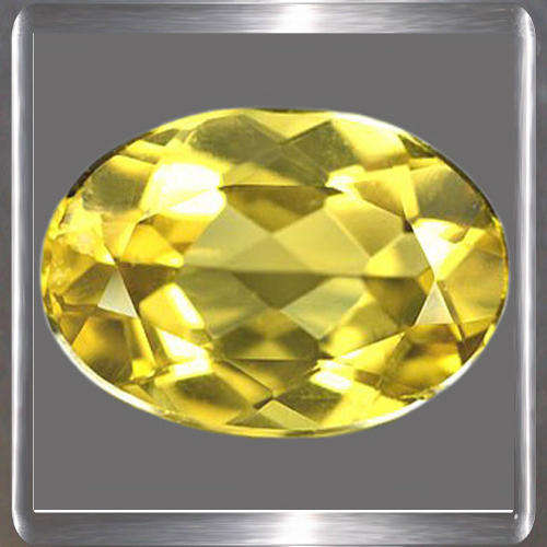 Natural Beryl Yellow 1.28ct Oval Cut