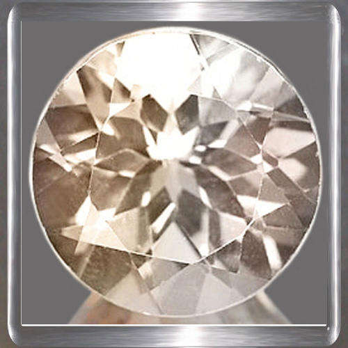 Natural Topaz Light Champagne 0.97ct Round