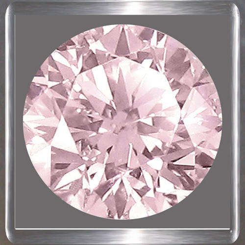 Soft Pink 1.19ct Round Simulated Diamond