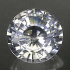 DAZZLING   WHITE  TOPAZ 9.085 ct  DEMOCRATIC REP. OF  CONGO