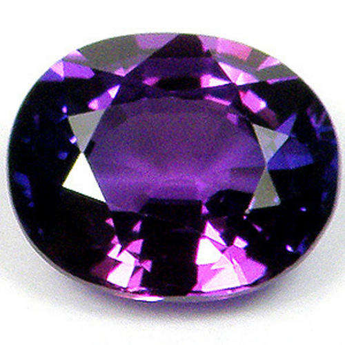 AWESOME  PURPLE OVAL SAPPHIRE   5.77 CT