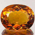 GLITTERING ORANGE GOLD CITRINE   10.00 ct ( drilled)