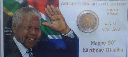 COLLECTORS LIMITED EDITION  - HAPPY 90TH BIRTHDAY MADIBA