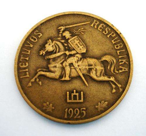 LITHUANIA - 1925    50 CENTU