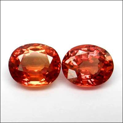 3.0500 CT   AAA+ TOP TANGERINE ORANGE CEYLON SAPPHIRES!   HIGH VALUE ITEM!