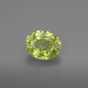 GLITTERING LIME GREEN PERIDOT   - ORIGIN  KENYA  1.05CT