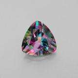 STUNNING RAINBOW MYSTIC TOPAZ  2.93 CT   TRILLION FACET