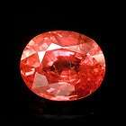 BEAUTIFUL REDDISH, ORANGY-PINK SAPPHIRE   1.58CT