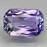 EXQUISITE VIOLET BLUE TANZANITE  1.29CT