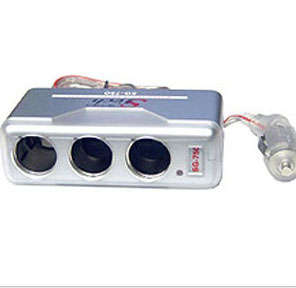 multi socket mobile cigar jack power supply adapter cell phone charger