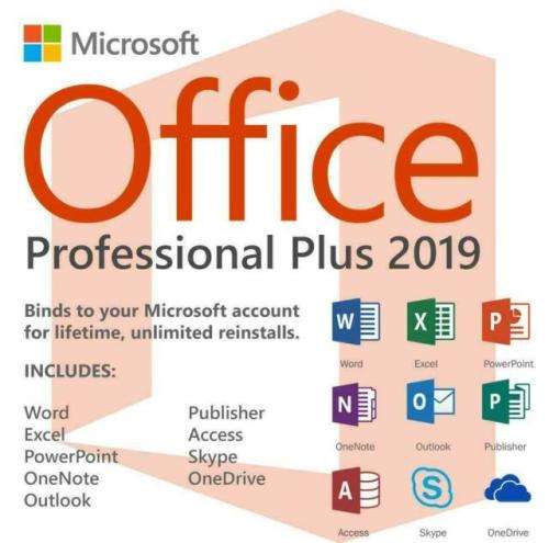 Microsoft Office 2019 Professional Plus Licence Key