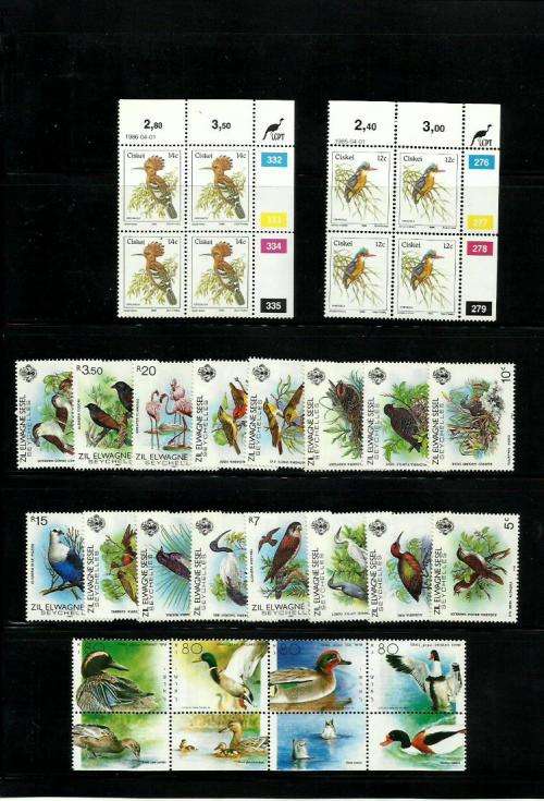 Birds on Stamps Collection