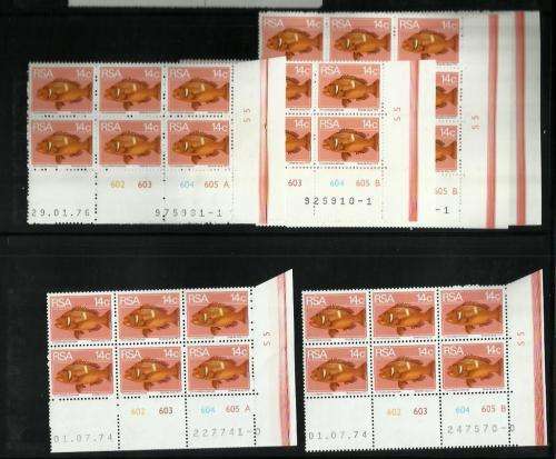 Fish, flower, fowl 1977 Definitive Issue Collection