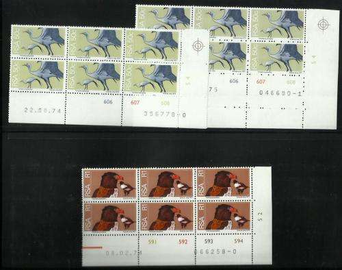 Fish, flower, fowl 1977 Definitive Issue Collection
