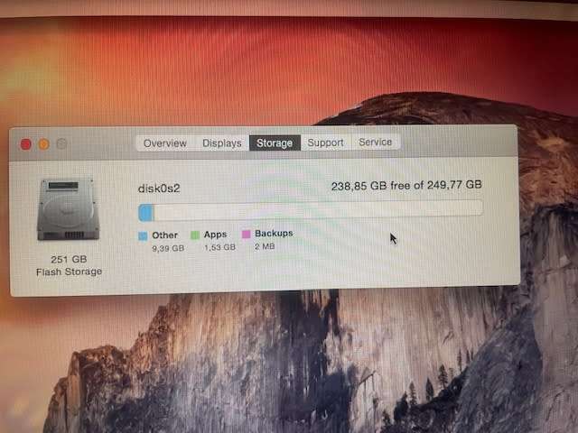 Apple MacBook Air 13` A1466 Intel i5 5250U 1.60GHZ 13` 256Gb