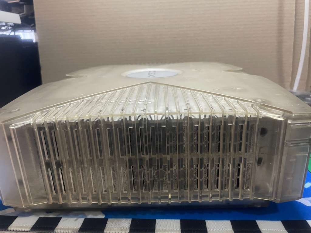 Xbox OG Crystal Console - Chipped -  500GB HDD - Working perfect