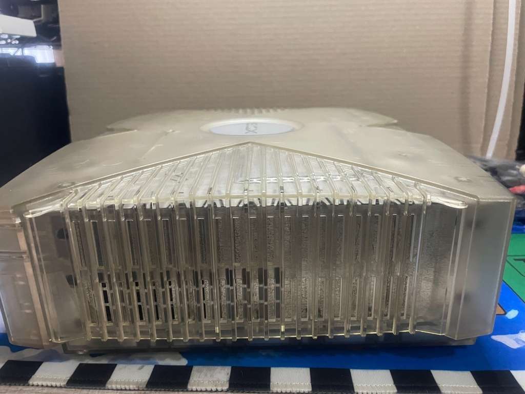 Xbox OG Crystal Console - Chipped -  500GB HDD - Working perfect