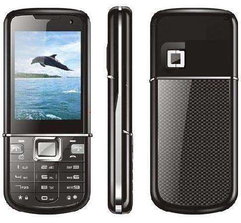 CARBON FIBRE / TITANIUM E8800 TV RECORDER PHONE - BUILT IN TV TUNER - TRUE DUAL SIM
