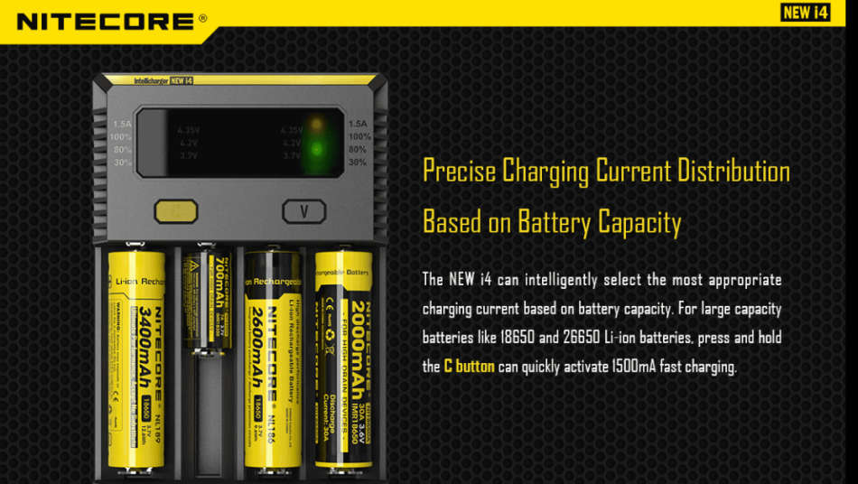 NiteCore I4 Charger