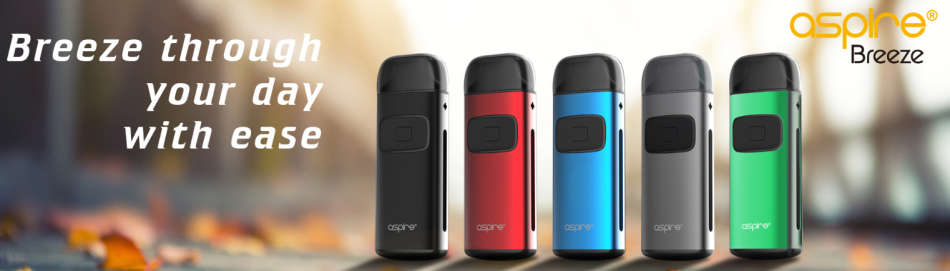 Aspire Breeze (Blue) *CRAZY SALE* Stealth Vape Compact
