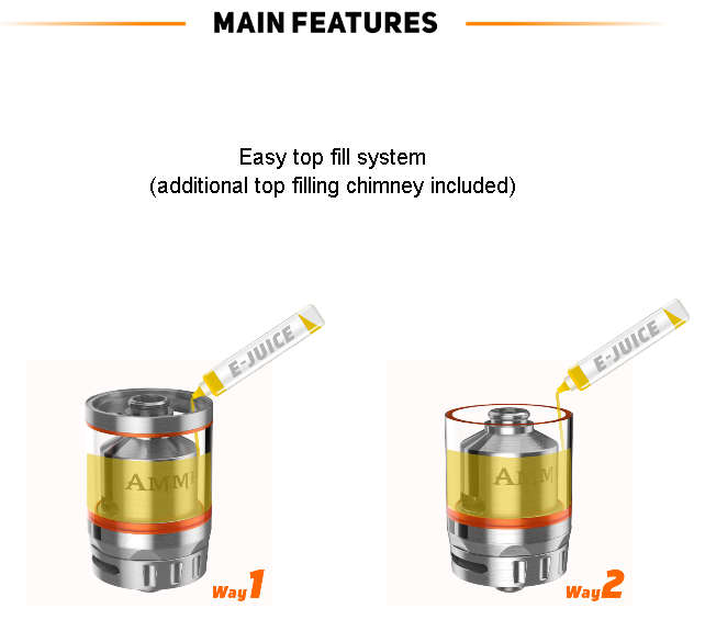 Geekvape Ammit Dual Coil Version RTA (Black)  Vape - Black Friday Sale