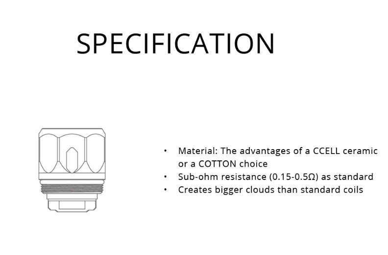 Vaporesso GT CCELL Coil Ceramic (0.5Ohm) *Hot Sale* Vape - Single Coil