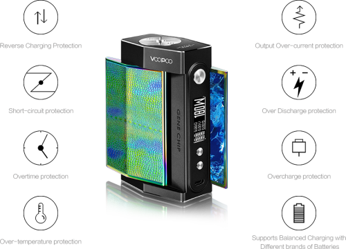 VOOPOO TOO 180W TC BOX MOD BLACK DAZZLE *CRAZY SALE* Vape - New